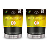 Pack Vitamina C Pura En Polvo, Calidad Premium 2  X 120 Grs.