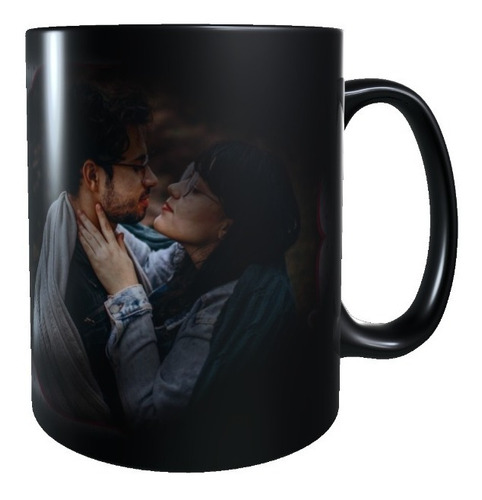 Taza Mágica Regalo San Valentin Con Foto Personalizado Gatos