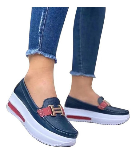 Zapatos Casuales De Plataforma Para Caminar Para Mujer