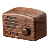 Lindo Altavoz Bluetooth Retro Pequeño