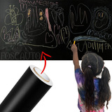 Vinil Lousa Chalkboard Quadro Negro Arte Parede 2,5m X 75cm