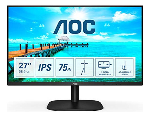 Aoc 27b2da Monitor Ips De 27 Pulgadas - Full Hd 1080p, Respu