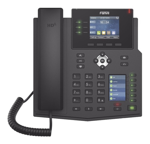 Telefono Ip Poe Empresarial 12 Lineas Sip Fanvil X4u 