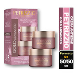 Petrizzio Set De Cremas Antiedad Gold Advanced +60 Dia/noche