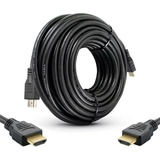 Cabo Hdmi 15mts 1080p Full Hd Ps3 4 Projetor Lcd Tv Xbox