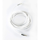 Cable Aux De Audio Auriculares | 3,5 Mm, Blanco | 9 M