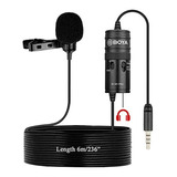 Nuevo Monitor Microfono Lavalier Para Canon iPhone Podcast,