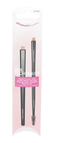 Set De Brochas Real Techniques Brow + Liner Edición Limitada