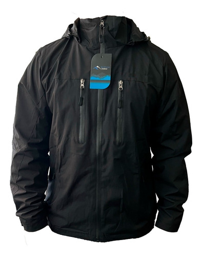 Corta Viento Hombre Impermeable Engomada Termica 