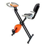 Bicicleta Academia Ergometrica Vertical De Exercícios Pernas Cor Vermelho