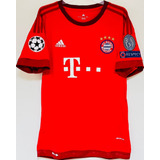 Jersey Bayern 2016 Champions Local Rojo 