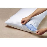 Funda Almohada Protector Impermeable Pvc Con Cierre 70x50cm