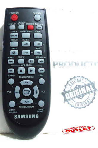 Control Remoto Original Ah59-02364a Equipo De Audio Samsung