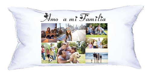 Funda Para Almohada Personalizada Foto Nombre Frases Regalos