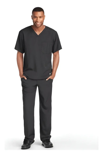 Uniforme Medico Quirurgico Skechers Stretch Hombre Pewter | Meses sin interés