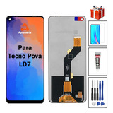 Ensamblaje De Pantalla Lcd Compatible Con Tecno Pova/ld7