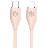 Cable Datos Jd D-23 Usb C Compatible iPhone Carga Rapida Color Rosa