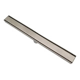 Ralo Oculto Flux Hidro 70cm Linear Inox