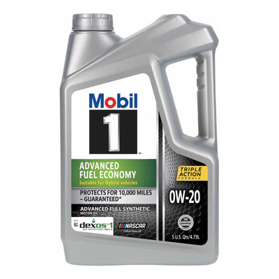 Aceite Mobil 1 0w-20 Fuel Economy 100% Sintetico 4.73 Litros | Meses sin interés
