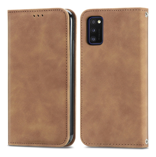 Funda De Piel Retro Para Samsung Galaxy A01 Core/m01 Core