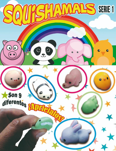 Kawaii Squishy Squeeze Encapsulado 2 Pulgada Vending Maquina