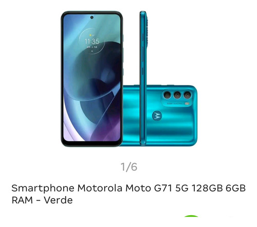 Smartphone Moto G71 