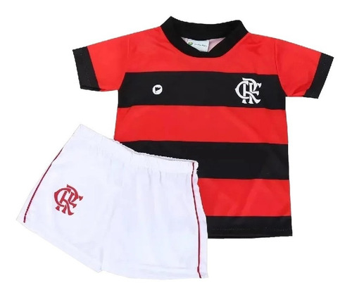 Conjunto Uniforme Para Bebê Do Flamengo - 031s