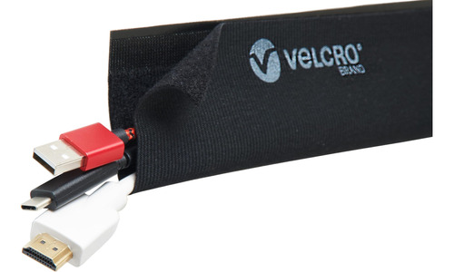 Velcro Brand Funda De Cable Montable | La Organizacion De Ca