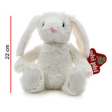 Peluche Conejo Blanco Suave 22 Cm Phi Phi Toys