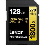 Tarjeta De Memoria Lexar Professional De 128 Gb, 1800x Uhs-i