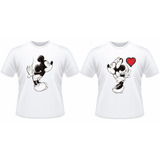 Camiseta  Kit Mozão Mickey E Minnie  