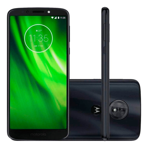  Celular Moto G6 Play 32 Gb Azul 3 Gb Ram Seminovo