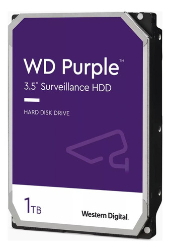 Disco Duro Purple De 1 Tb / 5400 Rpm / Videovigilancia 