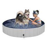 Piscina Plegable Juegoal Para Perros, Para Bebe, Perro, Mas