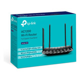 Router Tp-link Archer C6 Mu-mimo Ac1200 Dual Band Negro