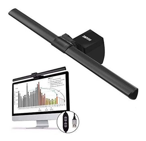 Lampara Usb Hioume Para Monitor De 3 Temperaturas -negro