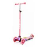 Rainbow Wind Monopatin Infantil 3 Ruedas Led Color Rosa Bebe