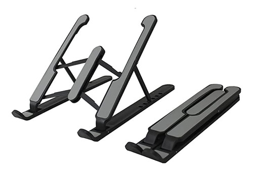 Base Suporte Ergonômico P/ Notebook,tablet Dobravel Preto