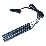 Tira De Luces Led Para Coche, 4 Unidades, 48 Led, 12 V, Mult