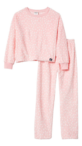 Set De Pijama Calvin Klein Niña Mod 4000 X10