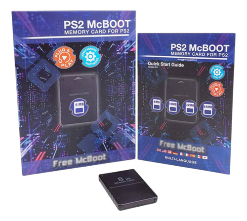Memory Card 8mb Ps2 Opl Free Mcboot Funtuna Usb Version 2024