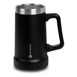 Caneca Térmica 730ml Cor Preto | Thermos Beer Goldentec