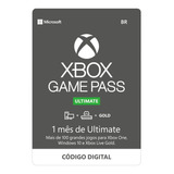 Xbox Game Pass Ultimate - Assinatura 1 Mês Códigos