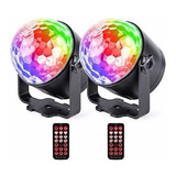 2 Pack Discoteca Bola Luces Fiesta Led Luces Escénicas...