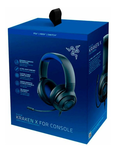 Audífonos Gamer Razer Kraken X Console Xbox Ps4 Ps5 Switch