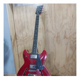 Guitarra Harley Benton Vintage Series Hb-35plus Semi Hollow