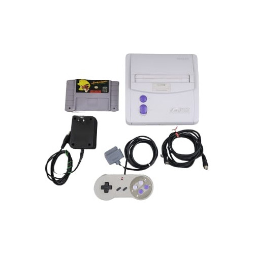 Nintendo Super Nes Baby  Standard Cor  Cinzabem Conservado Com Jogo + Controle