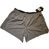 Short Nike Running Mujer Talle S Color Gris