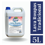 Lava Roupas Tradicional  Líquido - 5l Mix Clean