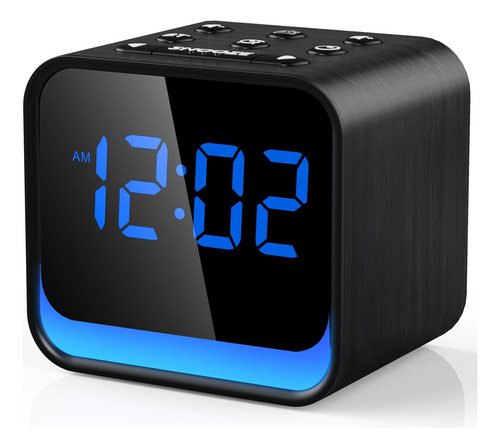 Housbay Radio Despertador Para Dormitorio, Altavoz Bluetooth